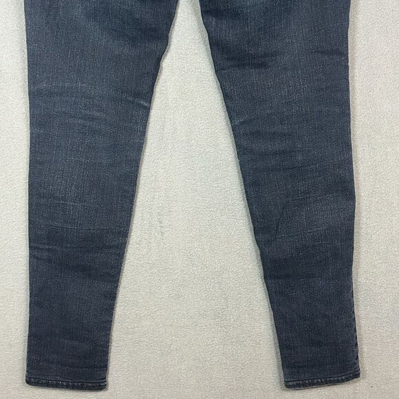 Levi's Denim Legging Womens Size 14 Black Low Rise Stretch Denim Comfort Jegging - Picture 11 of 12